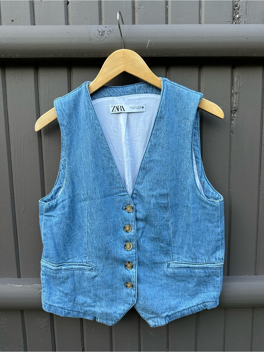 Zara Soft Denim Vest